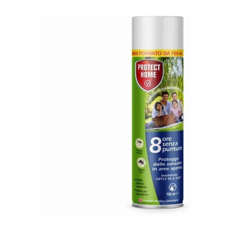 foto del prodotto sbm protect home insetticida zanzare per esterni offly in out spray 8 ore 750ml