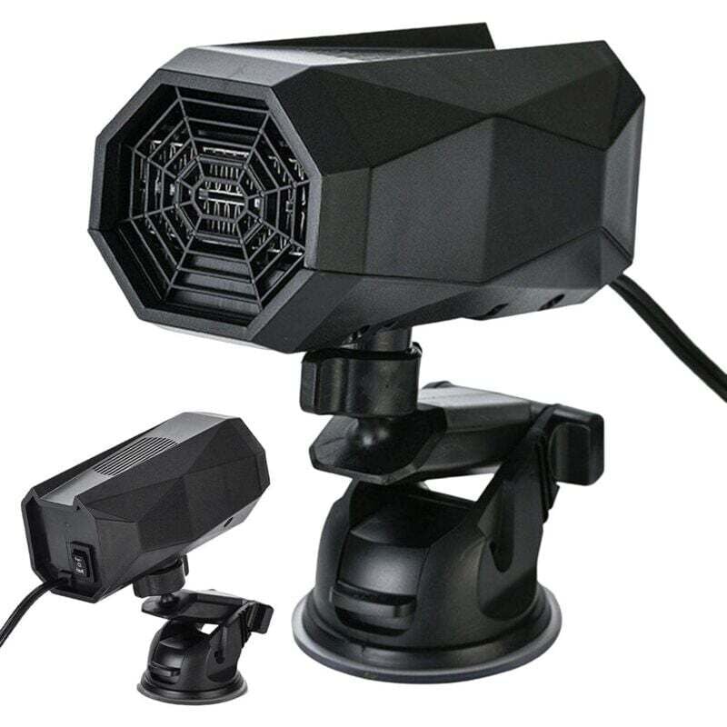 foto del prodotto sbrinatore per parabrezza 12v 150w sbrinatore e sbrinatore per parabrezza portatile base girevole a 360 gradi ventilatori per riscaldamento