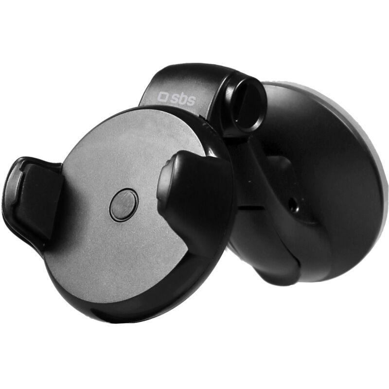 foto del prodotto sbs supporto universale da auto per smartphone con attacco a ventosa e pulsante one touch per fissaggio dello smartphone