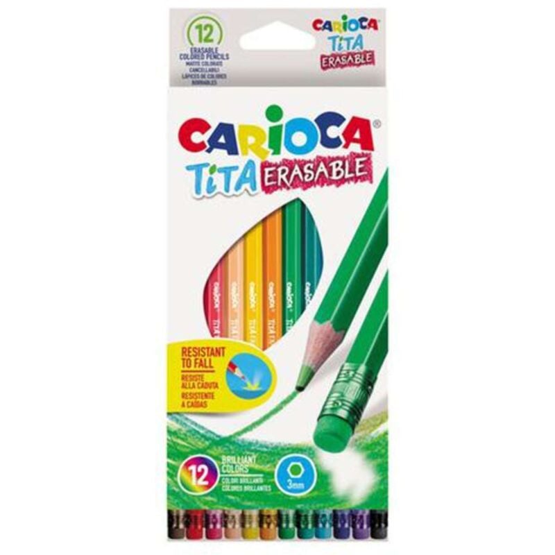 foto del prodotto sc.12 pastelli tita erasable carioca 42897 x12
