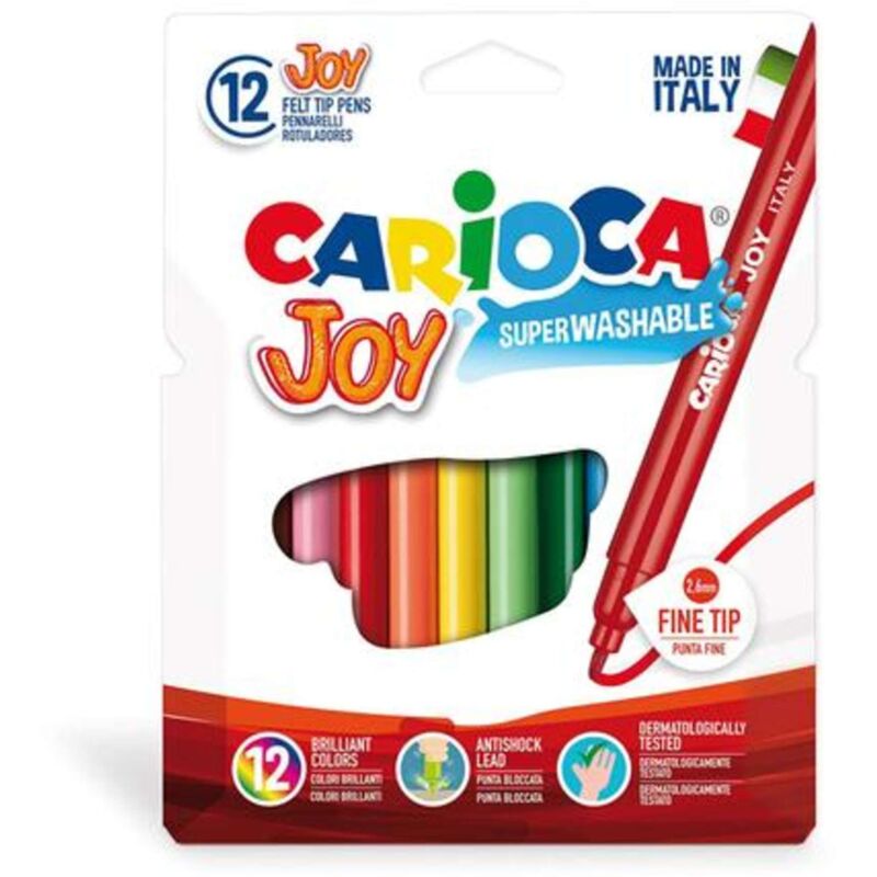 foto del prodotto sc.12 pennarelli joy carioca 40531 x12