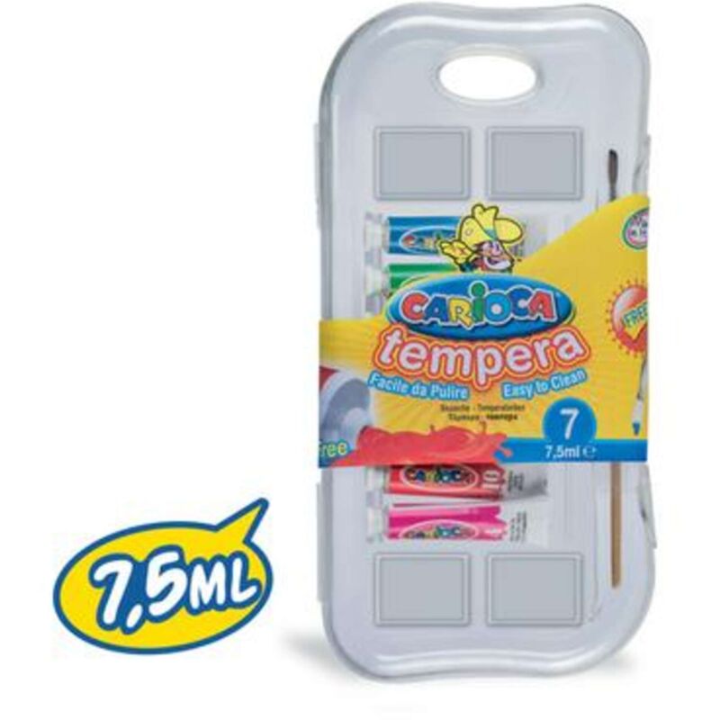 foto del prodotto sc.7 tempera tubes carioca k0011 a x6
