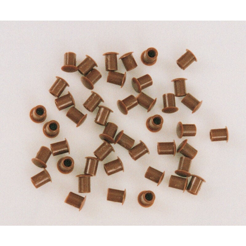 foto del prodotto sc copriforo plastica mm. 6 bianco pz.50 