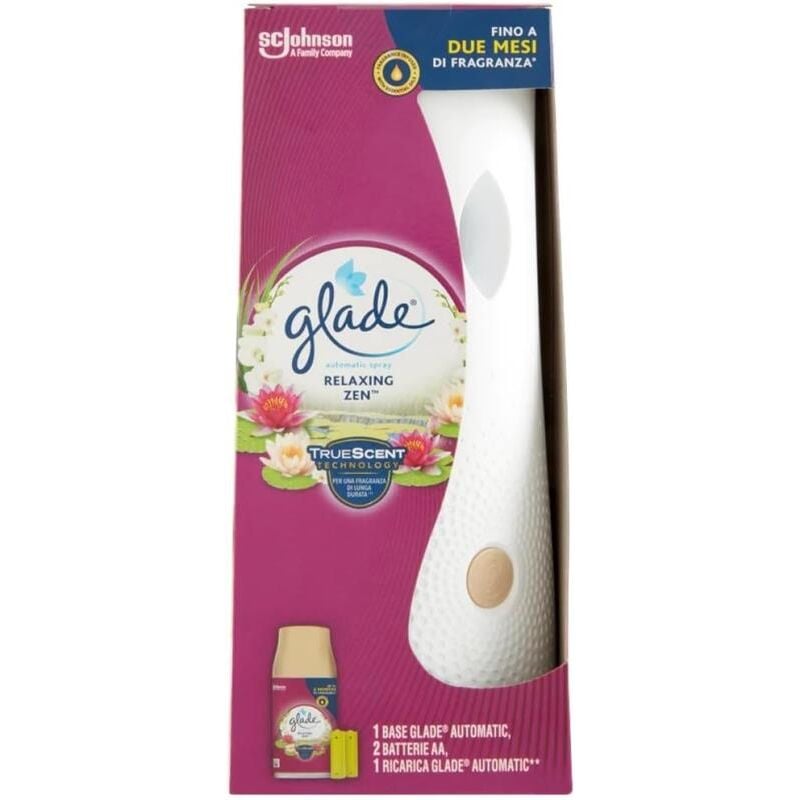 foto del prodotto sc johnson deodorante per ambiente glade automatic base con ricarica da 269ml new relax