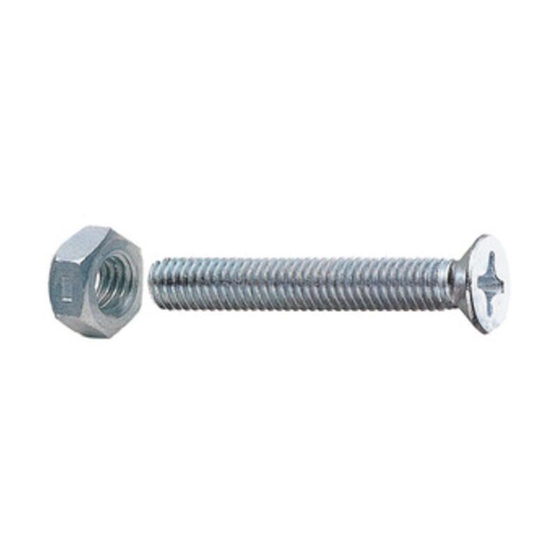 foto del prodotto sc viti a metallo t.p. 3x16 c dadi pz.50 