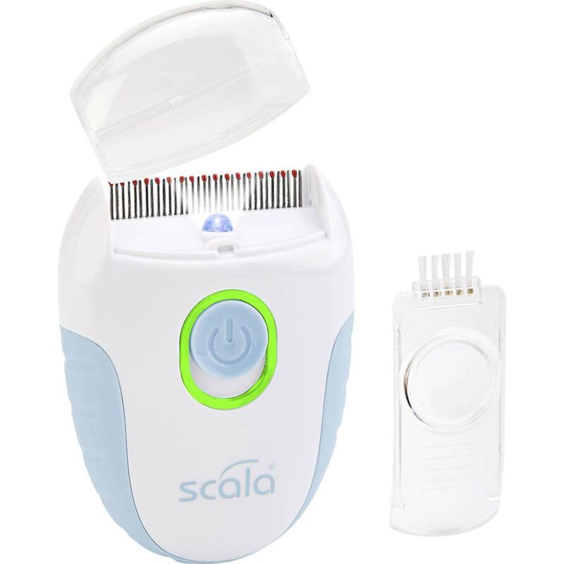foto del prodotto sc04 pettine elettrico anti pidocchi scala