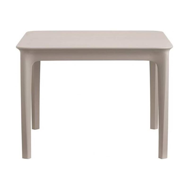 foto del prodotto scab tavolo quadrato 60x60 basso h40 in tecnopolimero argo s cab tortora per bar, giardino, terrazzo piscina o casa moderno e robusto
