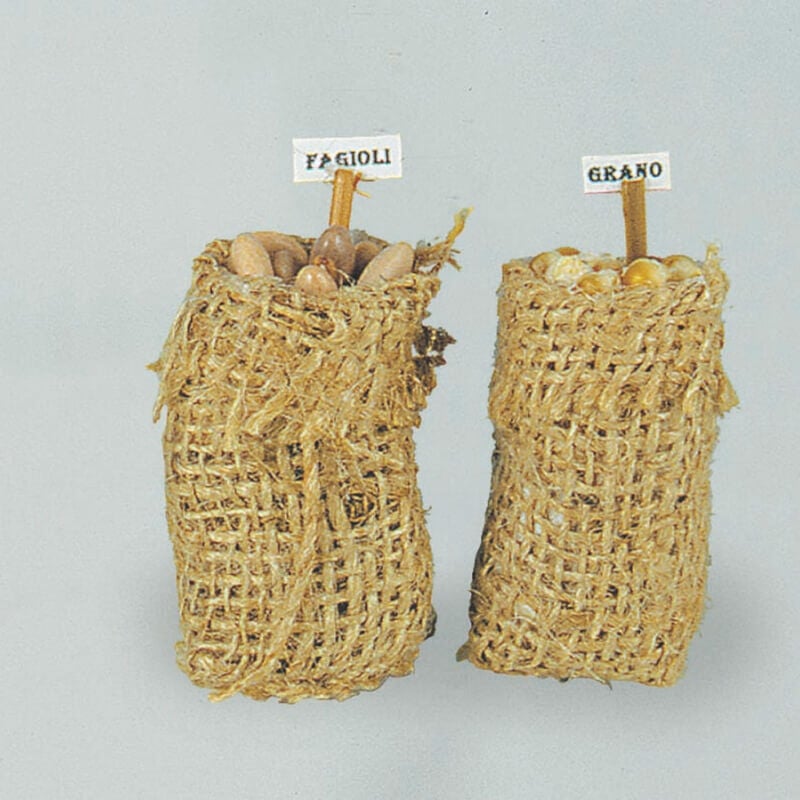 foto del prodotto scacco con legumi decorazione per presepe h6 cm