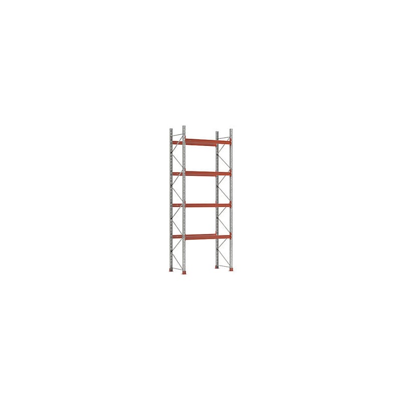 foto del prodotto scaffalatura portapallet zincato arancione alt kaiserkraft