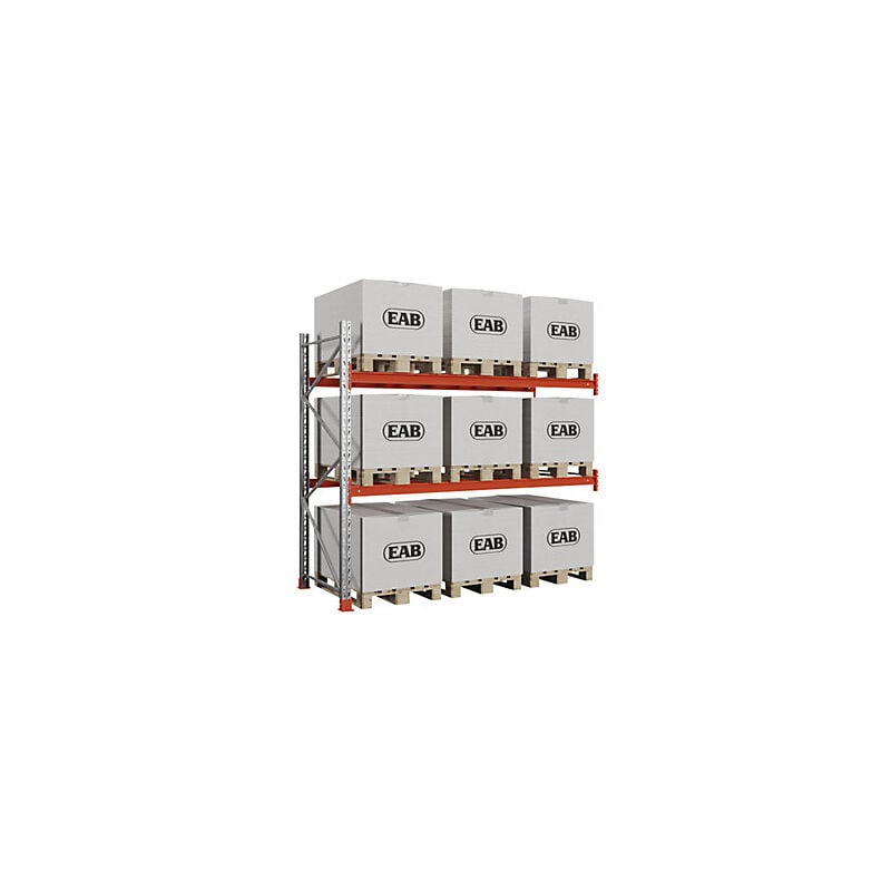 foto del prodotto scaffalatura portapallet zincato arancione alt kaiserkraft