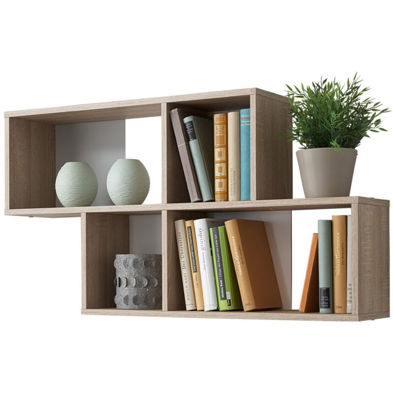 foto del prodotto scaffale 4 scomparti l100 cm - nora