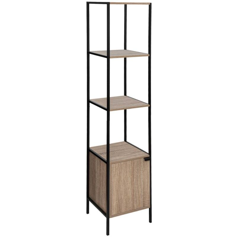 foto del prodotto scaffale a 1 anta aliaj effetto rovere naturale - 5five