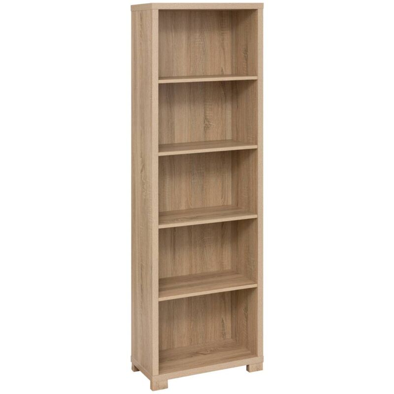 foto del prodotto scaffale a 5 livelli bivoak 180x60cm effetto legno 5five
