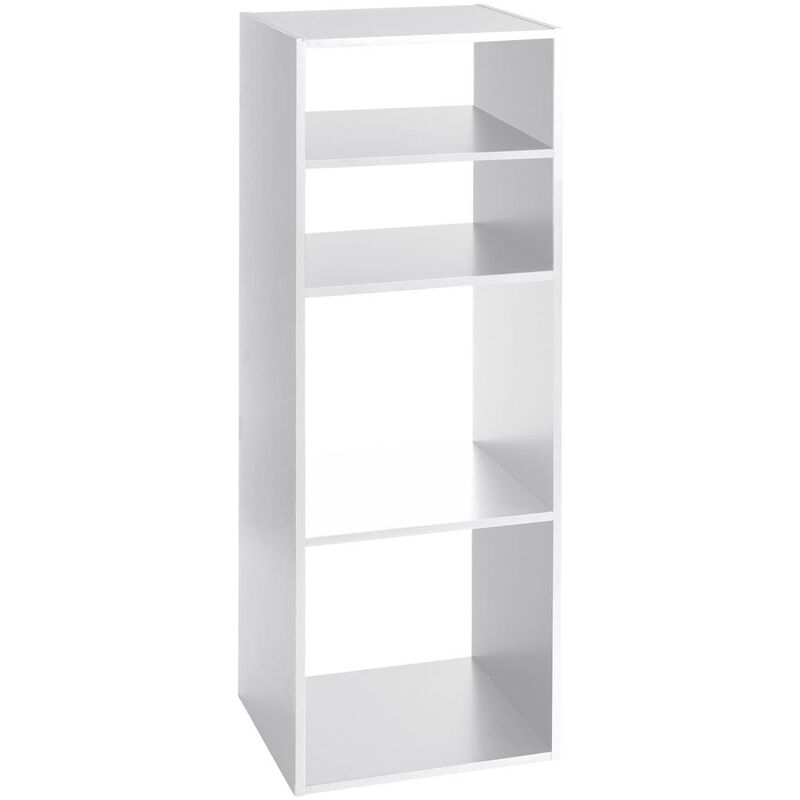 foto del prodotto scaffale a colonna a 4 scomparti mix n modul bianco 5 five