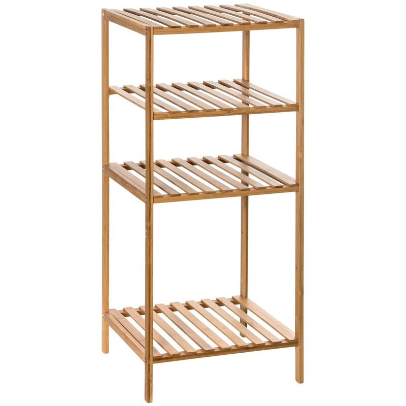 foto del prodotto scaffale a colonna in bambù a 3 livelli mix n modul - 5five