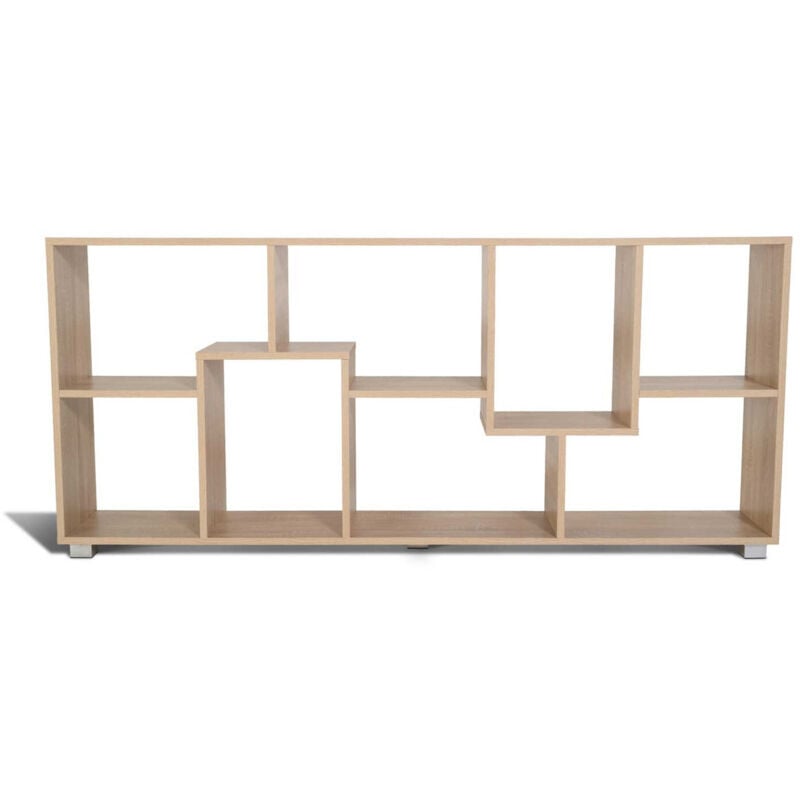 foto del prodotto scaffale a doppia posizione tania in finto faggio l 161 cm