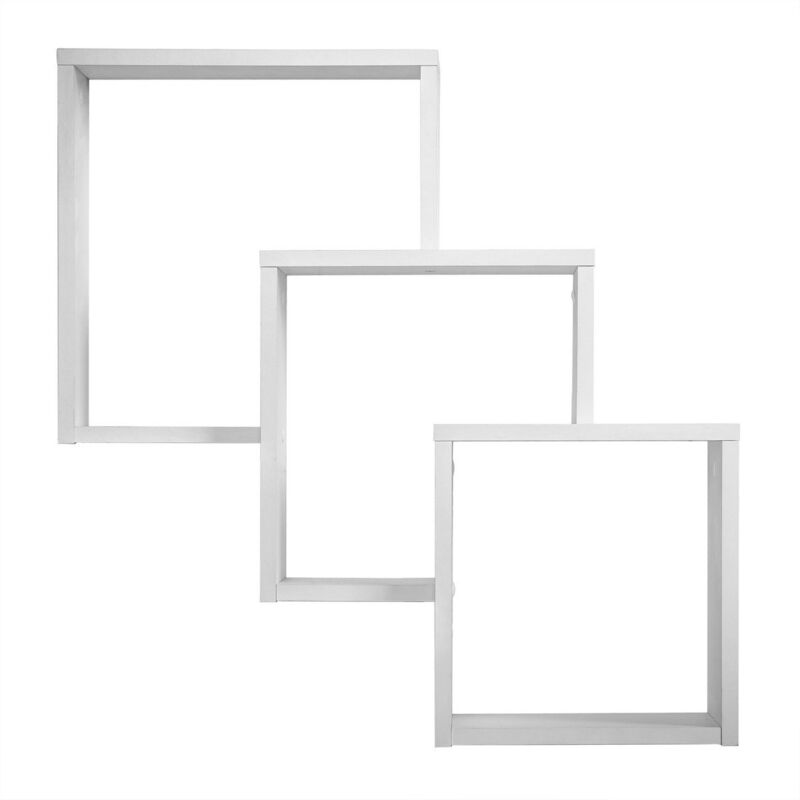 foto del prodotto scaffale a muro con 3 scomparti l64 cm fibi