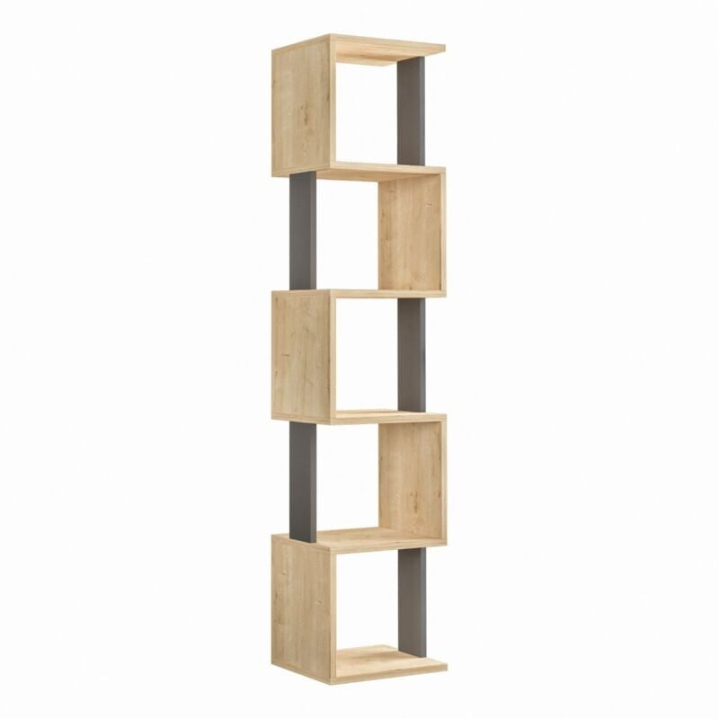 foto del prodotto scaffale ad angolo 5 ripiani l35 cm piri