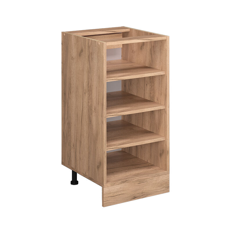 foto del prodotto scaffale da cucina r line, quercia dorata, 40 cm senza piano di lavoro, vicco