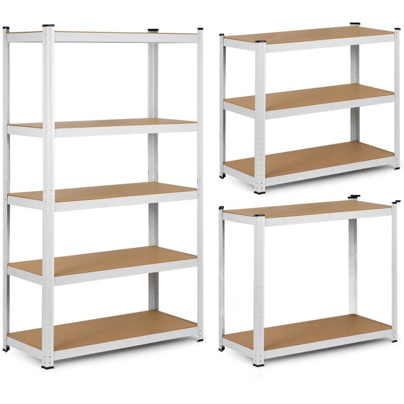 foto del prodotto scaffale da magazzino in metallo 150 x 75 x 30 humberg 4841