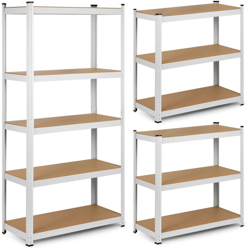 foto del prodotto scaffale da magazzino in metallo 180 x 90 x 30 humberg 4844