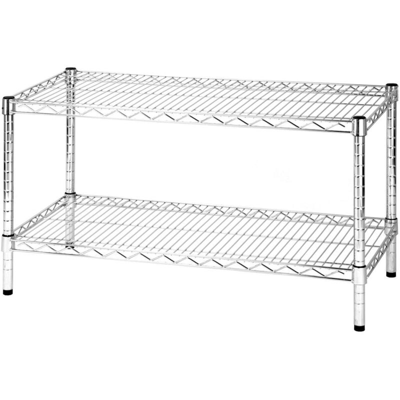 foto del prodotto scaffale due ripiani cm 45 x 90 x h.50 linea archimede serena group 2x459050