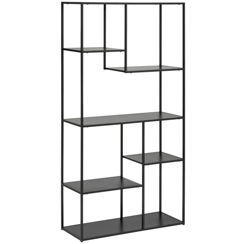 foto del prodotto scaffale gota in metallo nero 90x180cm atmosphera cr ateur d int rieur