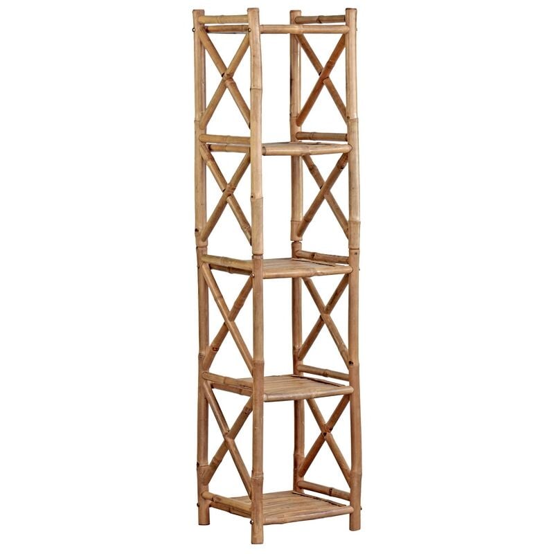 foto del prodotto scaffale in bamb 5 ripiani 35x35x152 cm