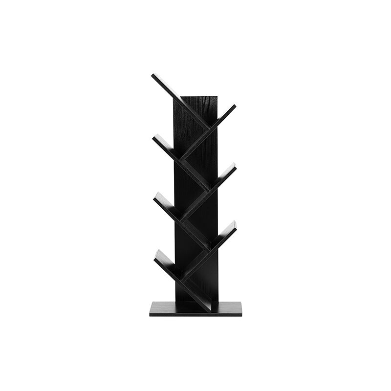 foto del prodotto scaffale in legno design moderno bluey nero