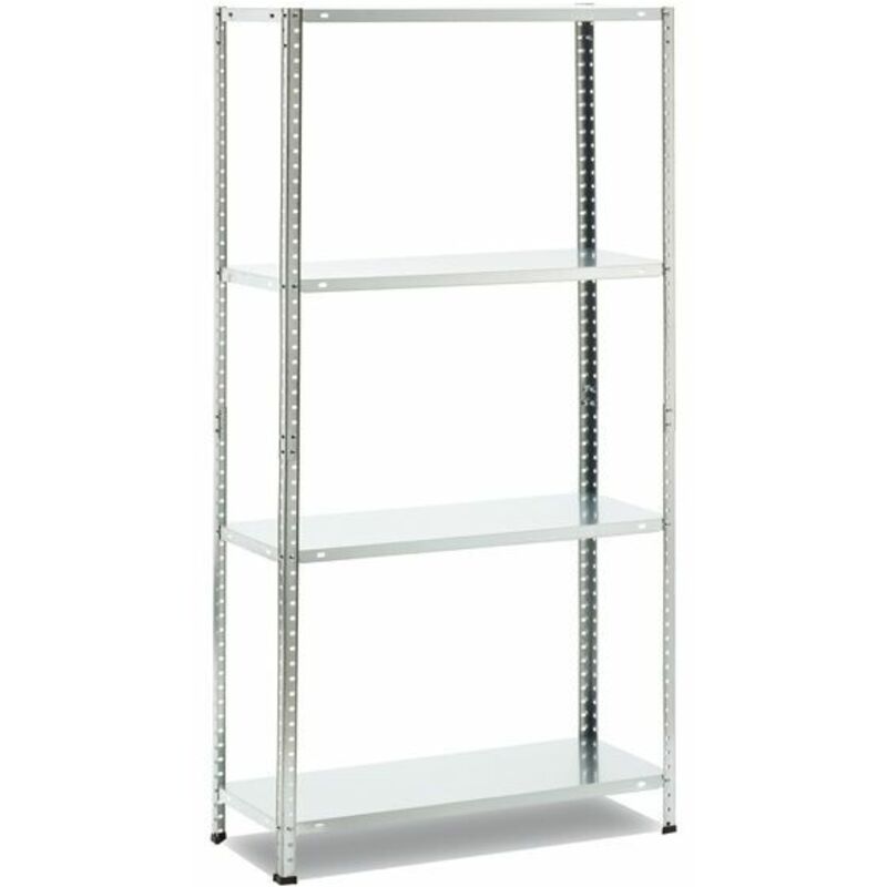foto del prodotto scaffale metallo 4p 147x75x30 45kg x ripiano biacchi g.