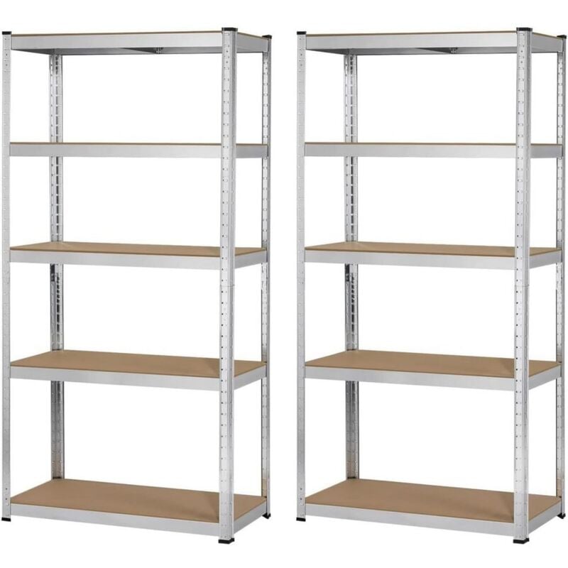 foto del prodotto scaffale metallo in alluminio 875kg x 2