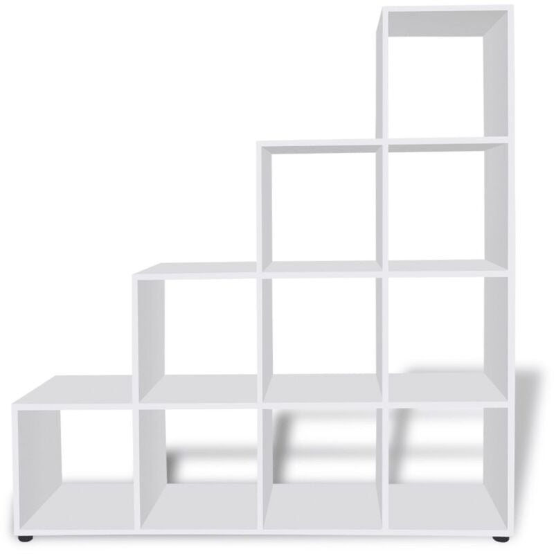 foto del prodotto scaffale mobile di design libreria scaffale 142 cm bianco