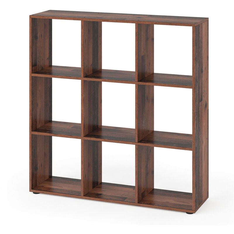 foto del prodotto scaffale nove, legno antico, 104 x 108 cm vicco