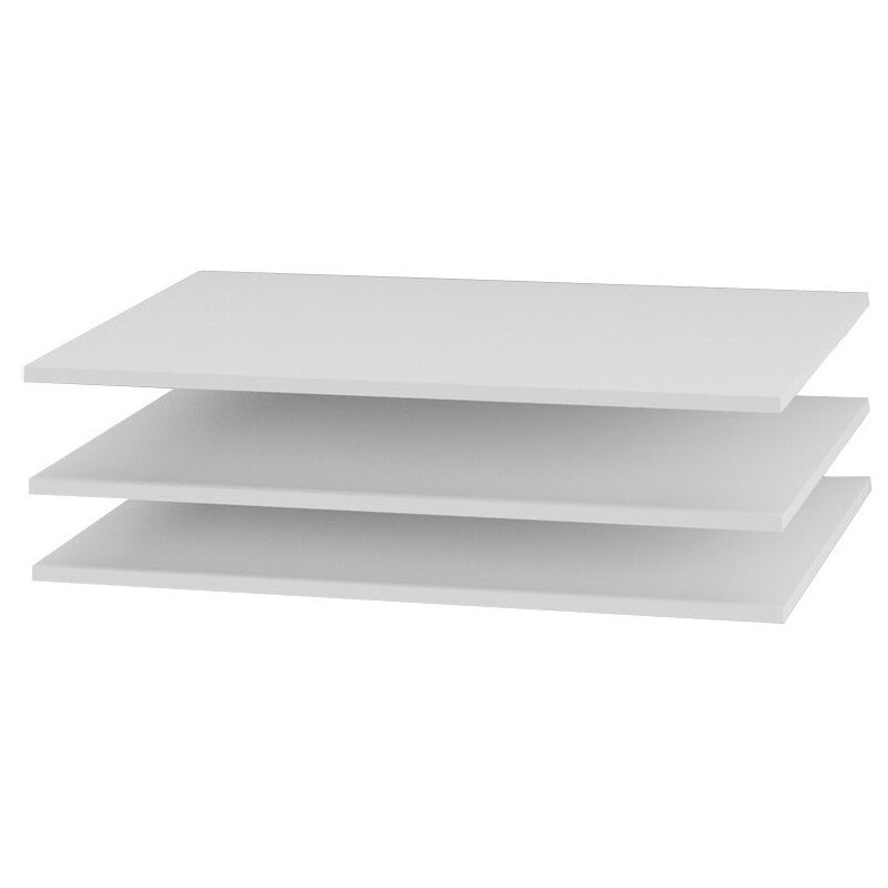 foto del prodotto scaffale per armadio collezione verona colore bianco