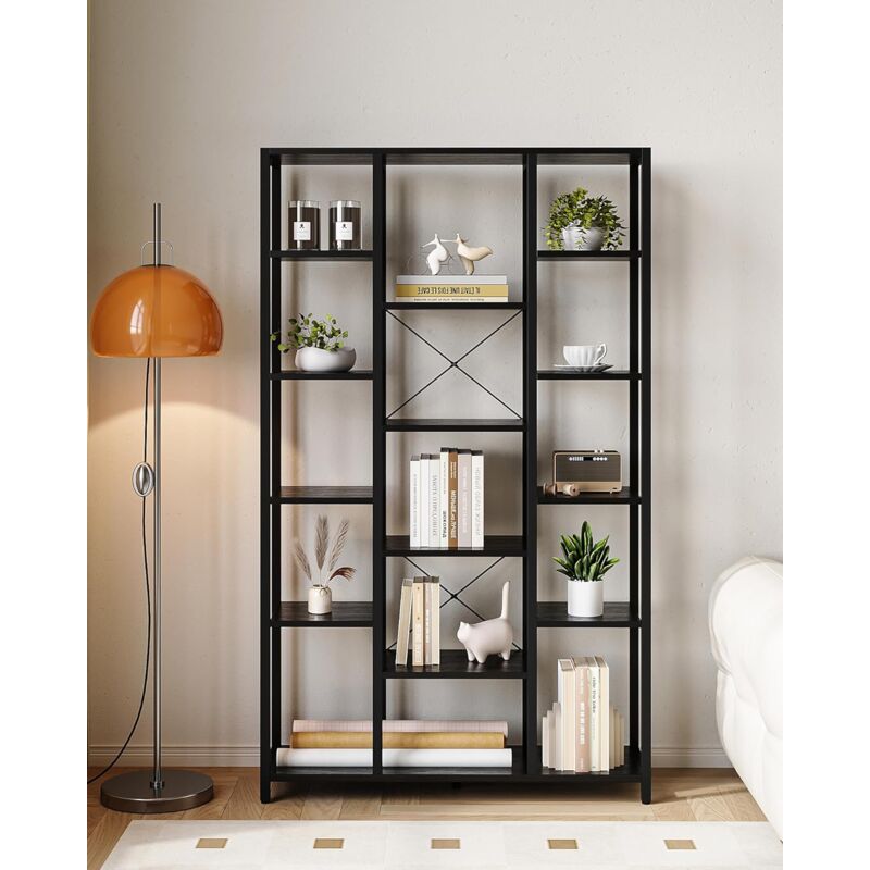 foto del prodotto scaffale per libri, scaffale per esposizione in piedi