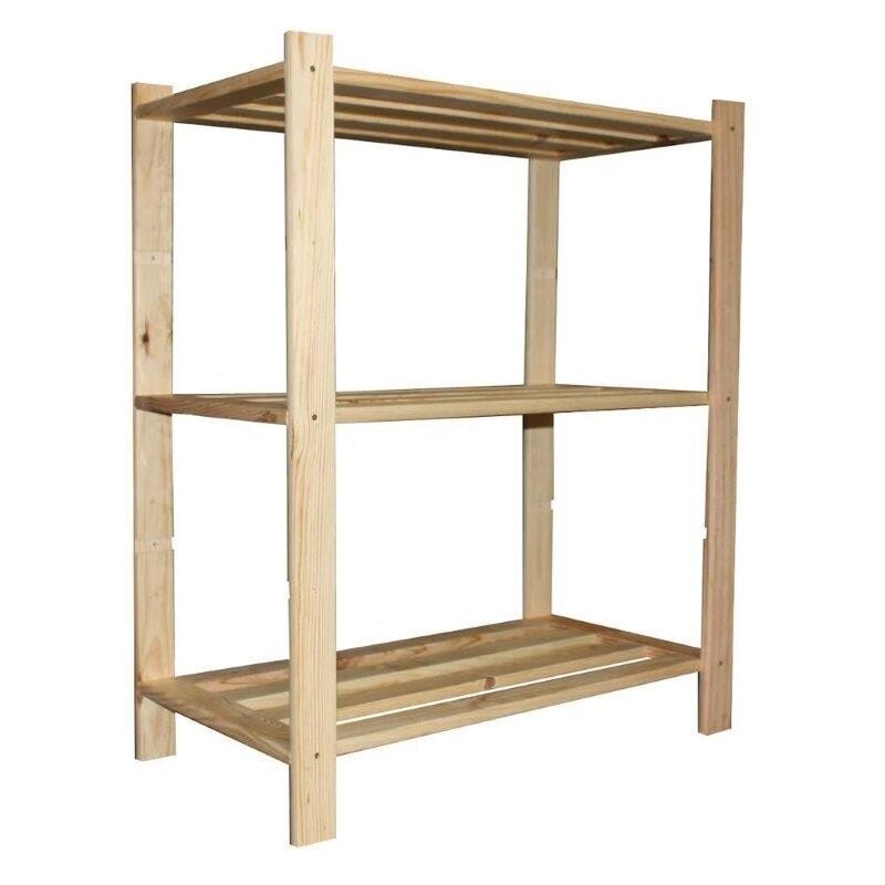 foto del prodotto scaffale pino grezzo 3r h94 l70 p30