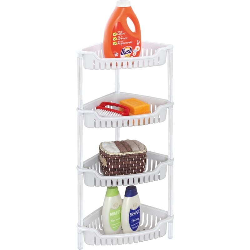 foto del prodotto scaffale portaoggetti angolare 27x27xh82.5cm