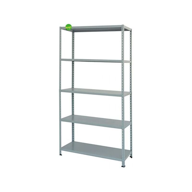 foto del prodotto scaffale prometal zincato grigio 186 x 100 x 40 cm