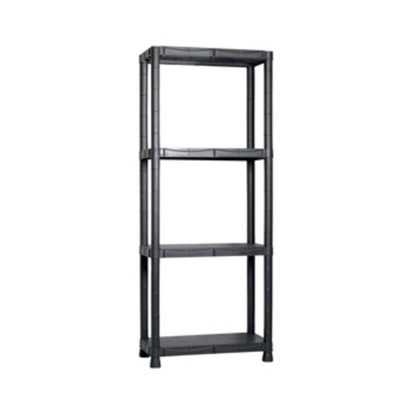 foto del prodotto scaffale resina 4 ripiani cm.60x30x143h