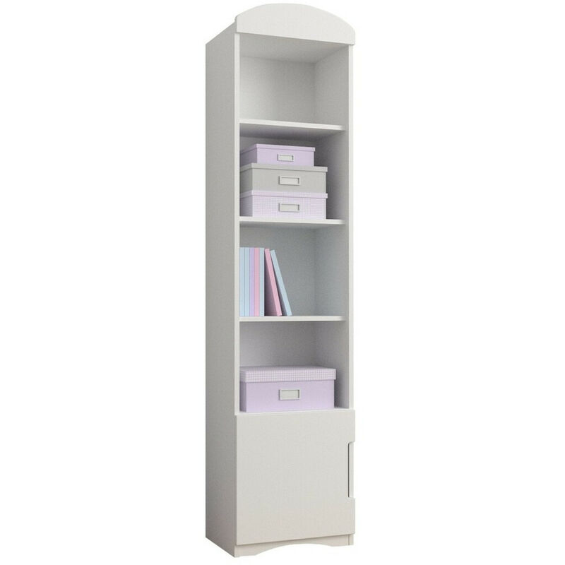 foto del prodotto scaffale vacaville 101 , chiuso, aperto, con porte, truciolare laminato, il numero di porte 0, numero di cassetti 0, 192x46x34cm