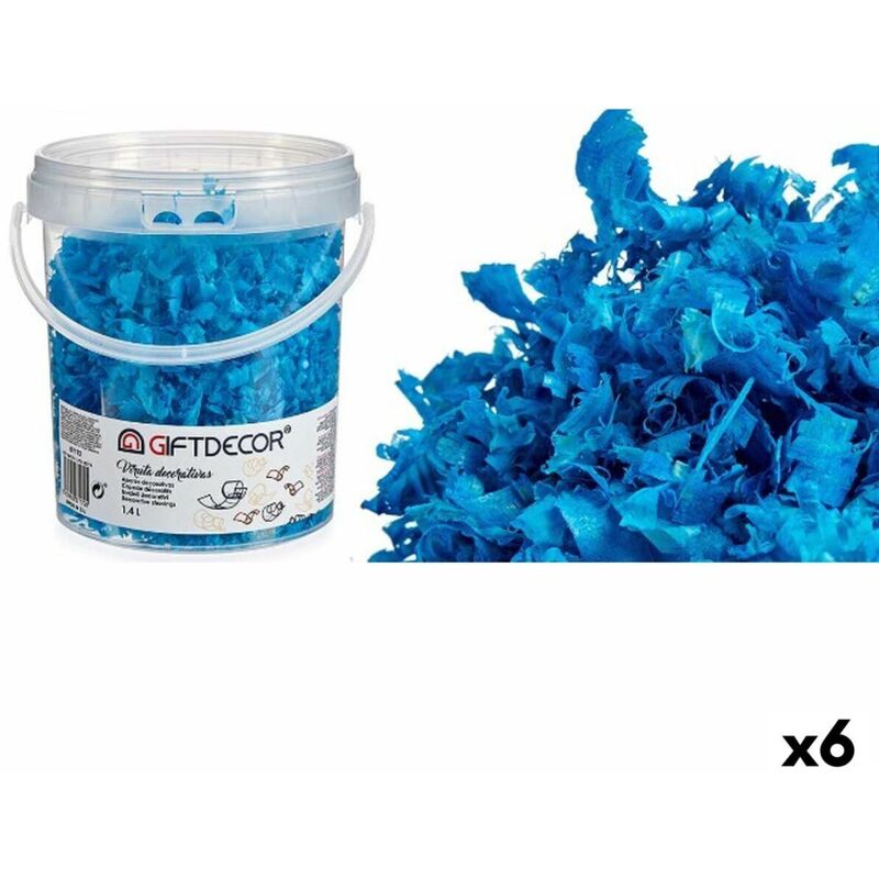 foto del prodotto scaglie decorative gift decor azzurro chiaro 1,4 l (6 unità)
