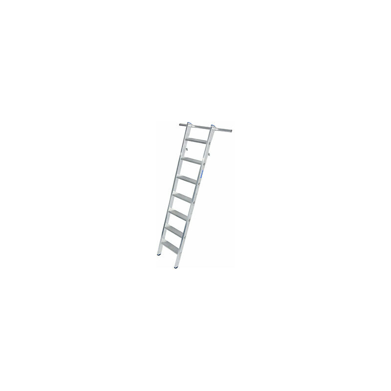 foto del prodotto scala a gradini per scaffalature agganciabile con 2 krause