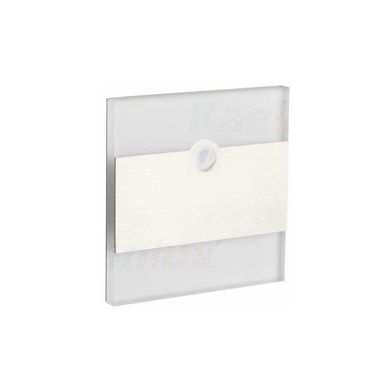 foto del prodotto scala a led square 0.8w detector dc12v acciaio inossidabile terra bianco caldo 3000k