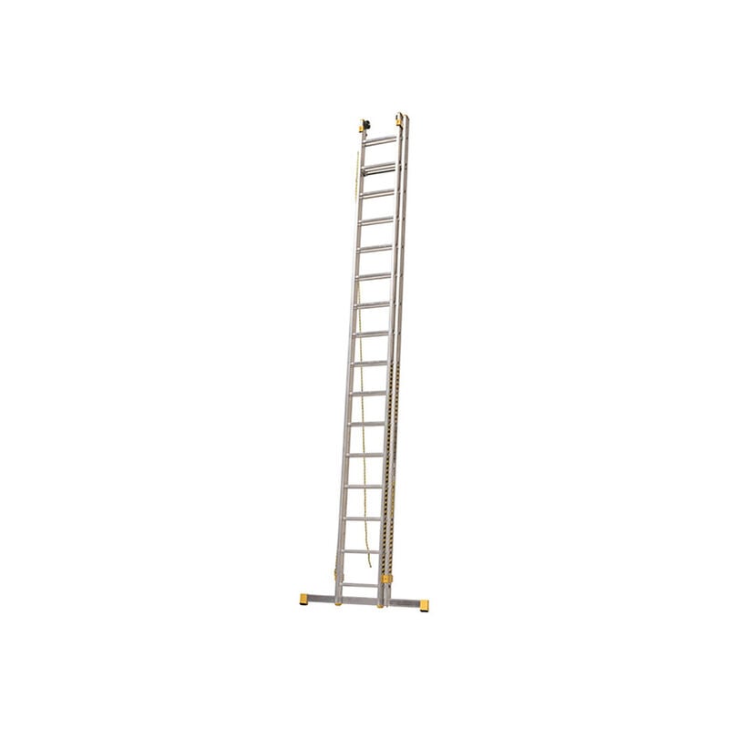 foto del prodotto scala a sfilo altezza raggiungibile 6.98m metri 2 tronchi scorrevoli 8814