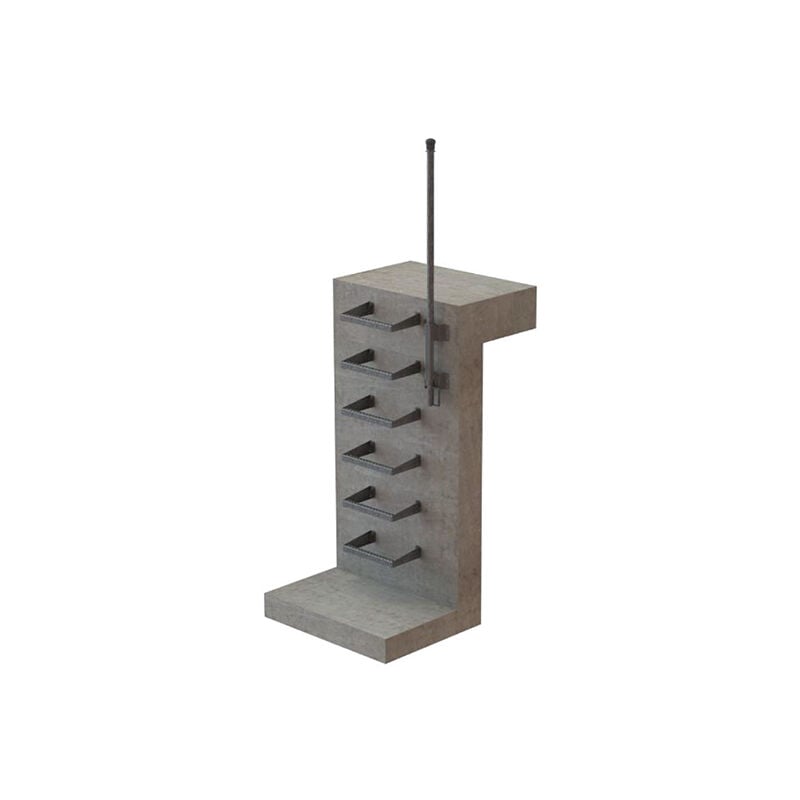 foto del prodotto scala accesso pozzi 2 pioli altezza raggiungibile 0.50m ec puits inox 050