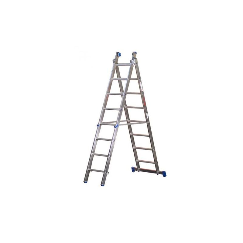 foto del prodotto scala all. azzurra 10 10 gradini h 300 530 cm