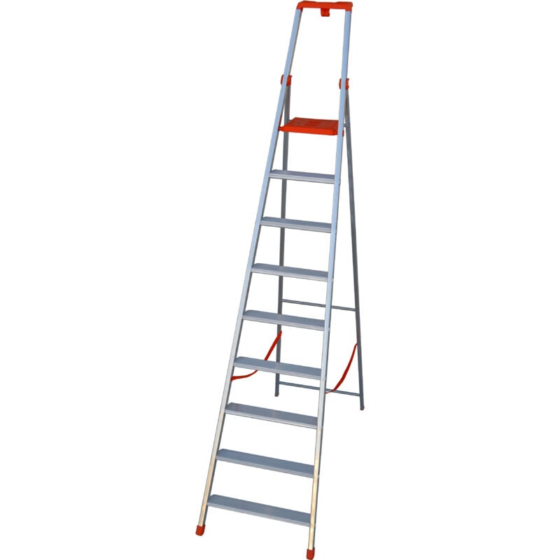 foto del prodotto scala alluminio a forbice profession.gr. 9