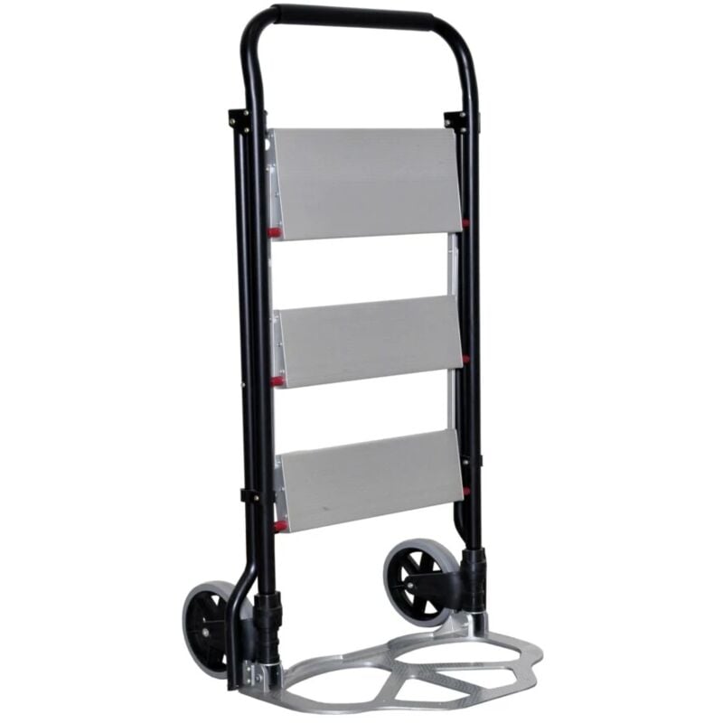 foto del prodotto scala carrello con doppia funzione, portata 160 kg grima