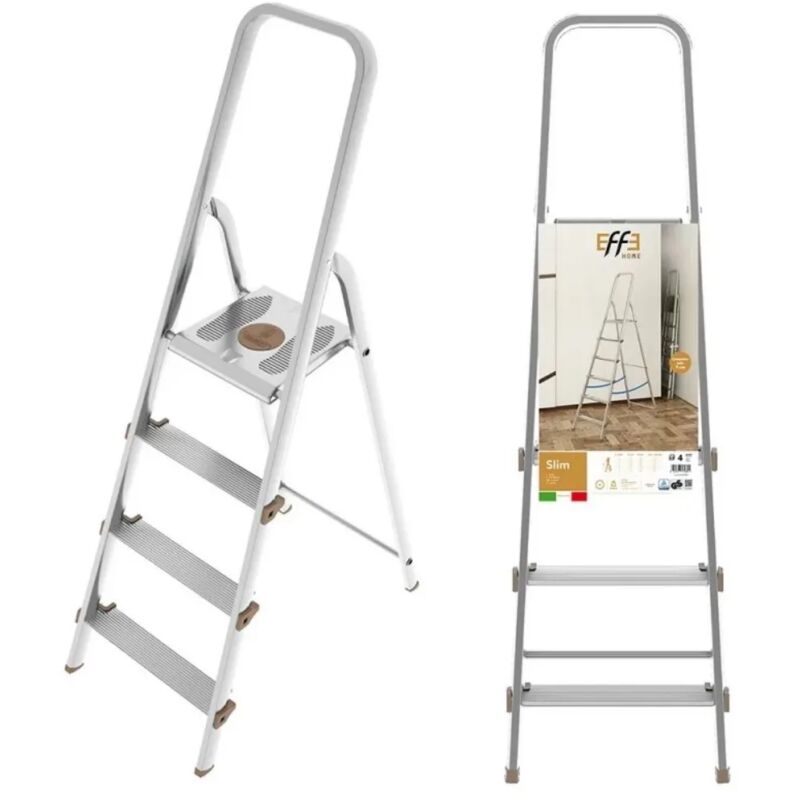 foto del prodotto scala casa effe slim alluminio 4 gradini offerta
