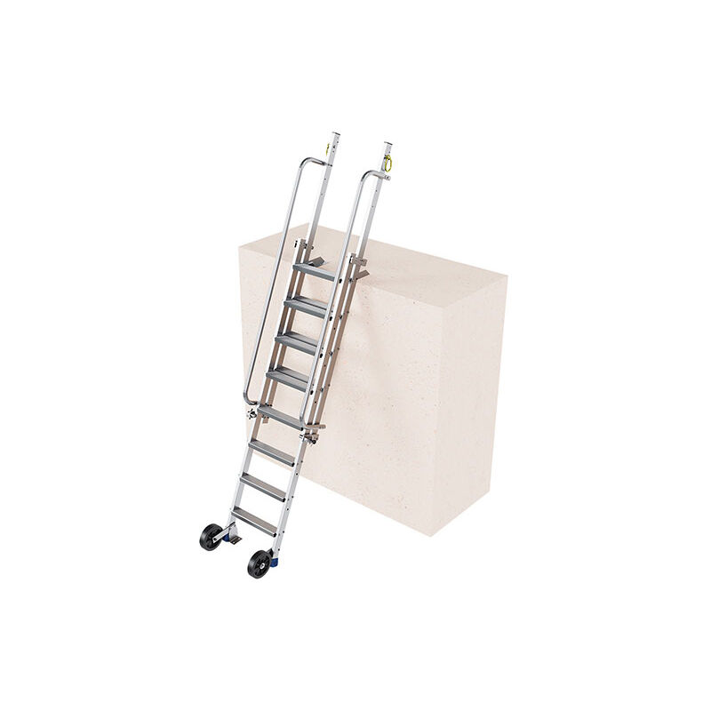 foto del prodotto scala da 5 a 8 gradini altezza banchina da 1.20 a 1.95m mad2sp